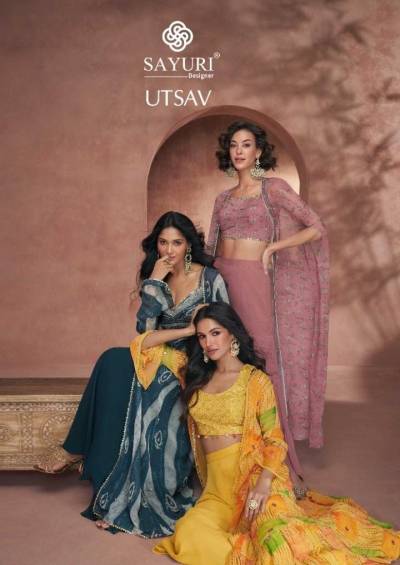 Utsav By Sayuri Designer Partywear Ready To Wear Salwar Kameez Collection